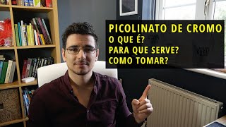 Picolinato de Cromo o que é Para que serve Como tomar Emagrece [upl. by Stanwin932]