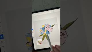 Digital Coloring Adobe Fresco Tutorial [upl. by Kerad579]