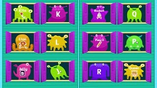 Alphabet Matching ❀ Learning Games For Preschoolers ❀ Educational Games [upl. by Adirem]