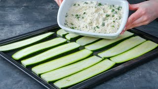 Otroligt god panerad zucchini i ugn  slår stekt zucchini alla dagar i veckan [upl. by Aiuqes933]