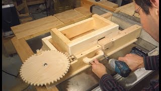 Building the screw advance box joint jig [upl. by Dredi489]