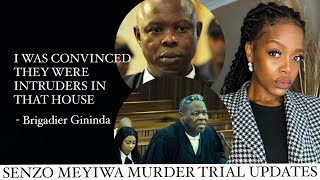 SENZO MEYIWA MURDER TRIAL UPDATE  WHERE DID BRIG GININDA GET HIS CONFIDENCE [upl. by Ahsiket]