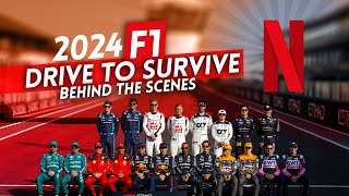 2024 F1 Drive to Survive behind the scenes [upl. by Bradly473]