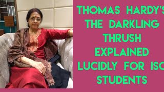 THE DARKLING THRUSHA POEM BY THE FAMOUS AUTHOR THOMAS HARDY [upl. by Jp]