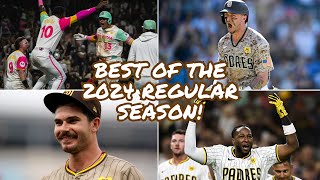 Best moments of Padres 2024 regular season highlights [upl. by Lydnek]