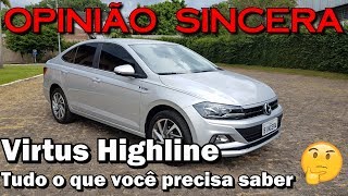 Virtus Highline  Qualidades e problemas do modelo [upl. by Ahcsrop]