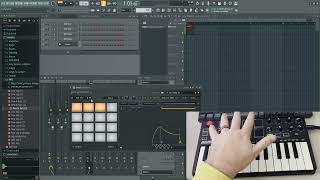 How to use Akai MPK Mini drum pads in FL studio EASY [upl. by Peery307]