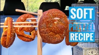 Soft PRETZEL Recipe  How to make homemade soft pretzels [upl. by Dart789]