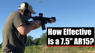 How Effective is a 75 Inch AR15 [upl. by Anaibaf]