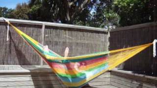 How to get into a Mexican hammock [upl. by Yerg]