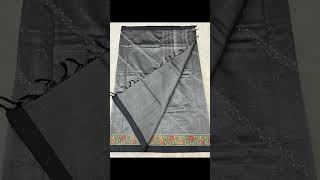 2999 mangalagiri handloom patt saree embroidery work saree running pallu with blouse [upl. by Bev]