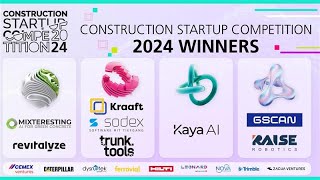 Meet the Winners  Construction Startup Competition 2024 [upl. by Oht]