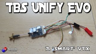 TBS Unify EVO The first SMART VTX with an OSD [upl. by Nhojleahcim]