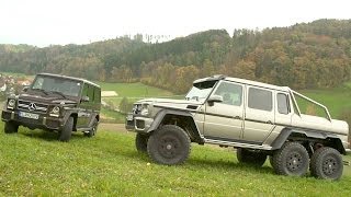 2014 MercedesBenz G63 AMG 6X6 vs 2014 MercedesBenz G63 AMG Head 2 Head Ep 46 [upl. by Eirruc]