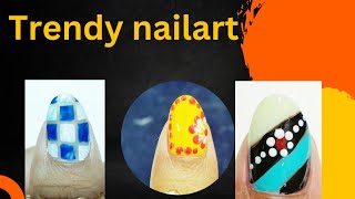 Nailart design trendy nailart nailarttutorial nailartideas nailartdesigns trendynailart [upl. by Lindsey971]