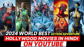 Top 10 New SciFi amp Action Hollywood Movies On YouTube In Hindi  2024 Hollywood Movies in Hindi [upl. by Dalila]