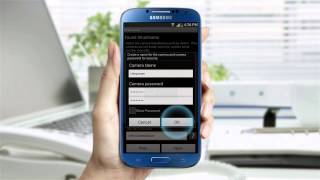 Samsung Smartcam Pro Wired Setup with an Android Device [upl. by Lehcor]