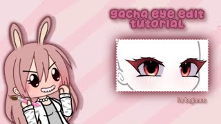 Gacha Eye Tutorial EASY FOR BEGINNERS [upl. by Rajewski572]