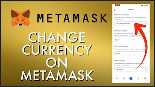 How To Change Currency On MetaMask Account 2024 [upl. by Nickolaus756]