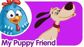 Lottie Dottie Chicken UK  My Puppy Friend  Nursery Rhymes For Kids [upl. by Eiramlirpa108]