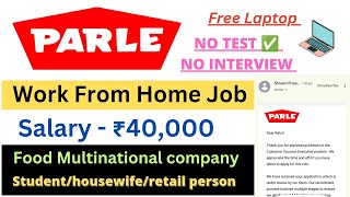 work from home india  Parle  easy work from home jobs for students easy job online work at home [upl. by Anbul300]