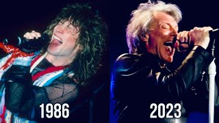 Bon Jovi  Livin’ On A Prayer LIVE Through The Years [upl. by Phonsa]