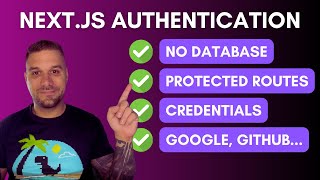 NEXTJS AUTHENTICATION WITHOUT DATABASE 🚀 [upl. by Liane244]