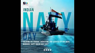 Happy Indian Navy Day 🇮🇳⚓digitalbannerapp navyday [upl. by Tlevesoor216]