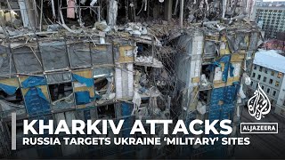 Russia targets Ukraine ‘military’ sites in retaliation for Belgorod attack [upl. by Acisseg]