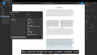 Figma Plugin  2024 font replacer by plantcss figma figmaplugin figmatutorial figmatutorials [upl. by Ellenoj]