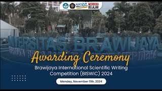 Awarding Brawijaya International Scientific Writing Competition BISWiC 2024 [upl. by Yenaled]