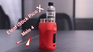 Eleaf iStick Pico X 75W Mod With Melo 4D22 Tank [upl. by Airdni21]