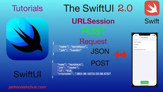 URLSession and Post Request SwiftUI Xcode 125 Swift 54 [upl. by Charron]