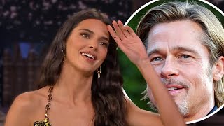 Brad Pitt Being Thirsted Over By Female Celebrities Jennifer Lawrence Margot Robbie [upl. by Aislehc]