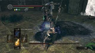 Knight Artorias Boss Fight  Dark Souls Remastered Blind Run [upl. by Terr]