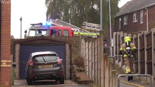 South Kirkby and Pontefract on scene of an Incident  West Yorkshire Fire amp Rescue [upl. by Aneez]