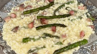 RISOTTO ASPARAGI E PANCETTA [upl. by Florina551]