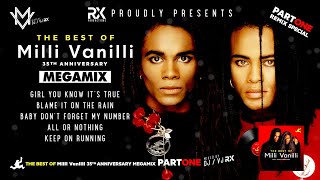 The Best of Milli Vanilli 35th Anniversary Megamix 2023 ★ Part One ★ Remix ★ 4K [upl. by Gabrila975]