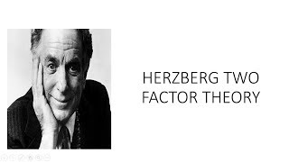 Motivation Herzberg Two Factor Theory [upl. by Nitaj]