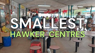 Top 3 Smallest Hawker Centres in Singapore [upl. by Neiht]