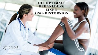 Die optimale Behandlung einer OSGDistorsion [upl. by Clement502]