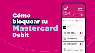 Cómo bloquear tu tarjeta de débito desde tu App [upl. by Napas]