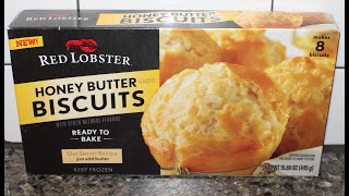 Red Lobster Honey Butter Biscuits Review [upl. by Aicital91]