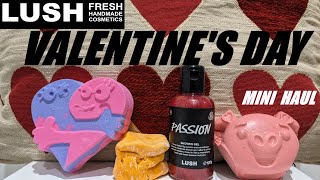 LUSH VALENTINES DAY HAUL 2024PASSION SHOWER GEL 💗💗💗 [upl. by Aiekal]