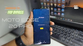 Motorola edge 20 Pro FRP Bypass android 13 without pc  Moto Edge 20 Pro Frp Bypass Android 13 [upl. by Kessler]