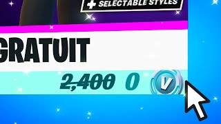 Fortnite OFFRE un CADEAU à tout les joueurs  🎁 [upl. by Gunthar]