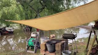 John and Dianna weathering another flood in Skidmore Texas June 20 2024 [upl. by Amyaj965]