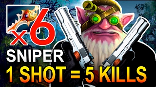 SNIPER 1 SHOT  5 KILLS  MONTAGE DOTA 2 [upl. by Oster]