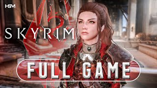 SKYRIM AE Ultra Modded 2000 Mods Gameplay Walkthrough FULL GAME 1440P 60FPS  No Commentary [upl. by Itisahc]