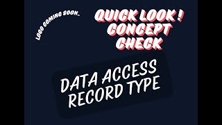 Data Access  Lookup Filter Record Type [upl. by Uriisa]